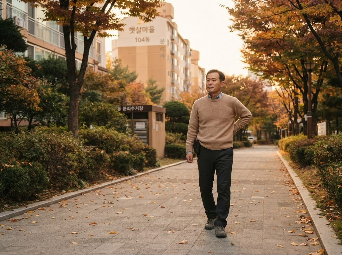 허리 삐끗했을 때 가볍게 걷기