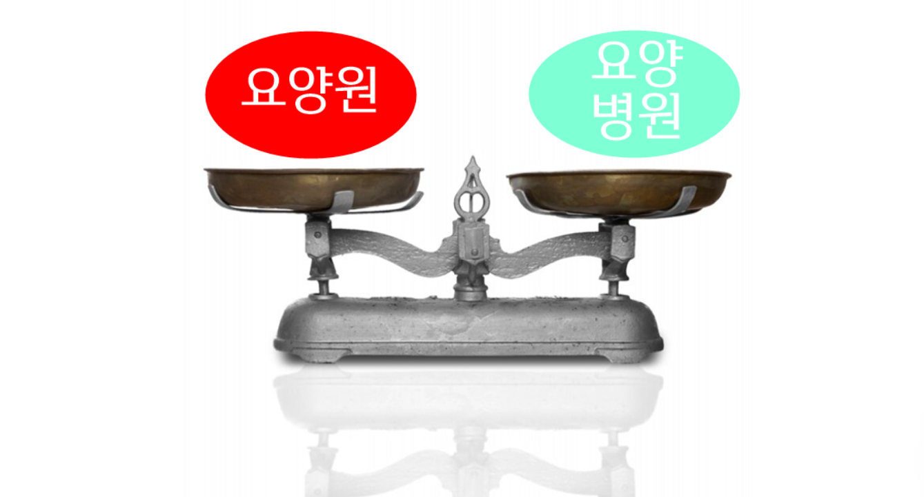 요양병원과 요양원의 차이