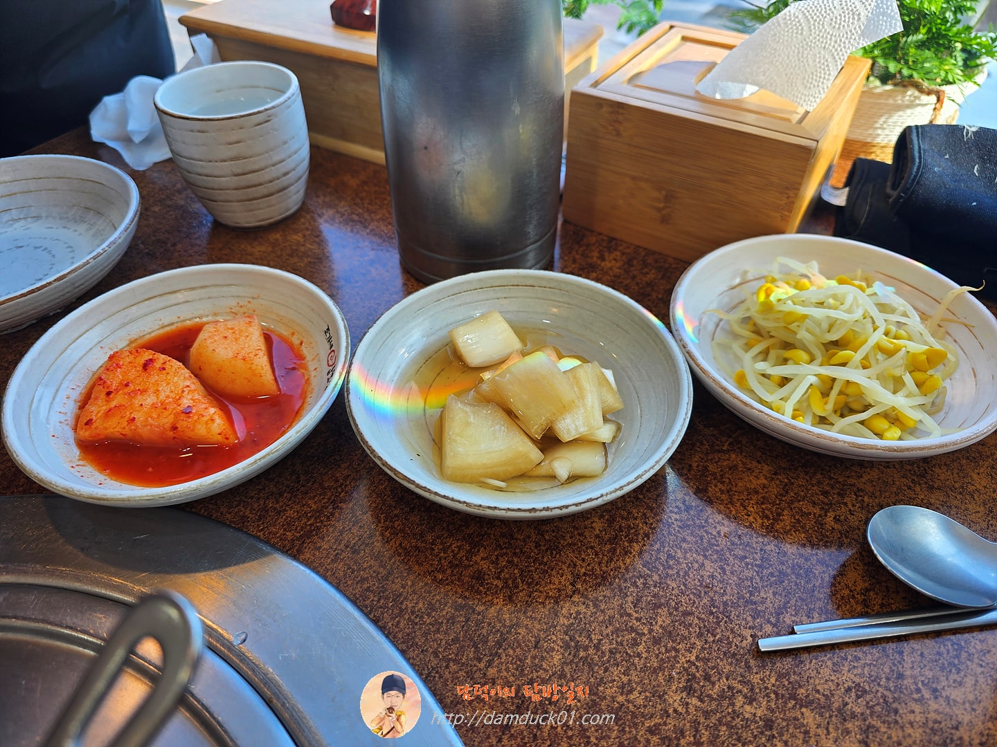 조가네갑오징어 백운호수직영2호점 반찬