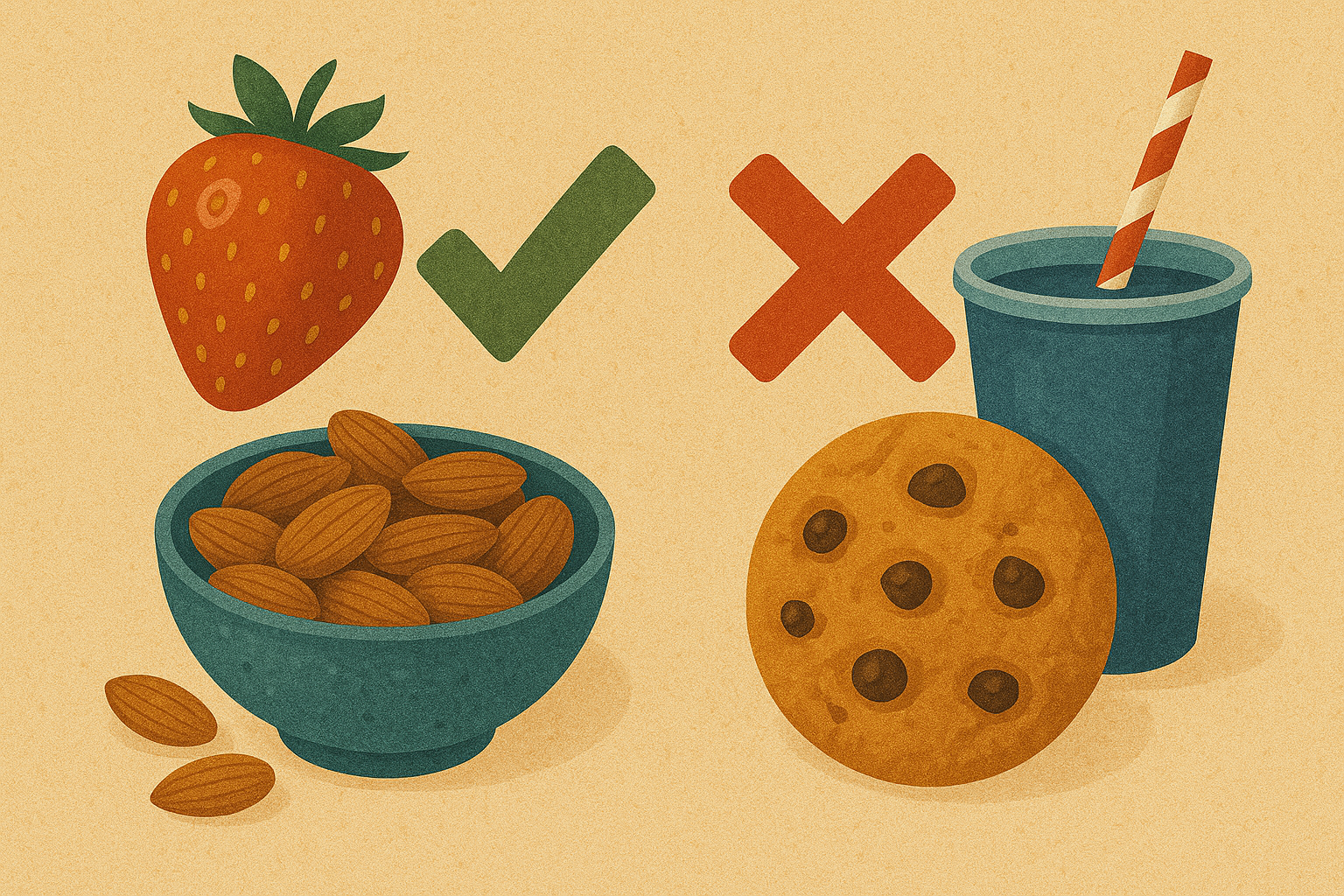 스트레스 해소에 좋은 간식, 피해야 할 음식은?