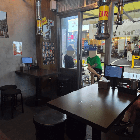 테라다 식당 논현점 내부