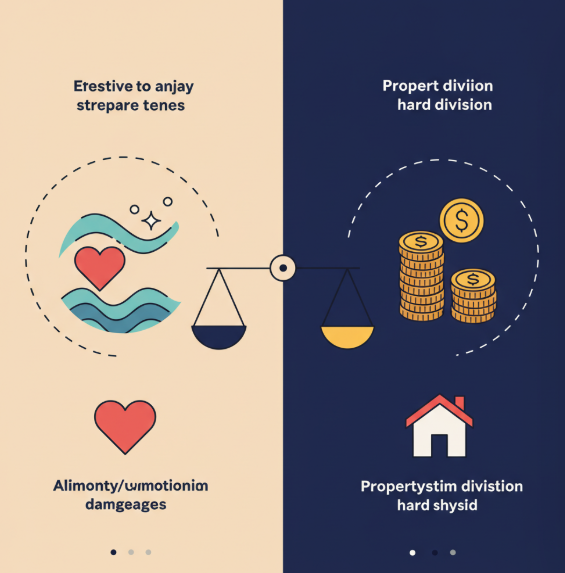 위자료와 재산분할의 차이