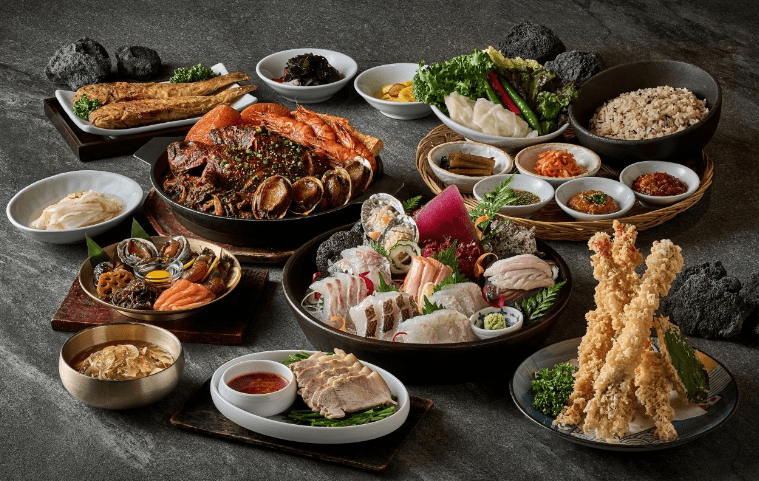 제주도 맛집 "고집돌우럭 중문점" 음식사진