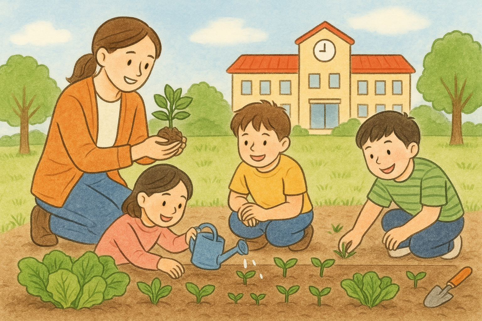 학교 텃밭 교육