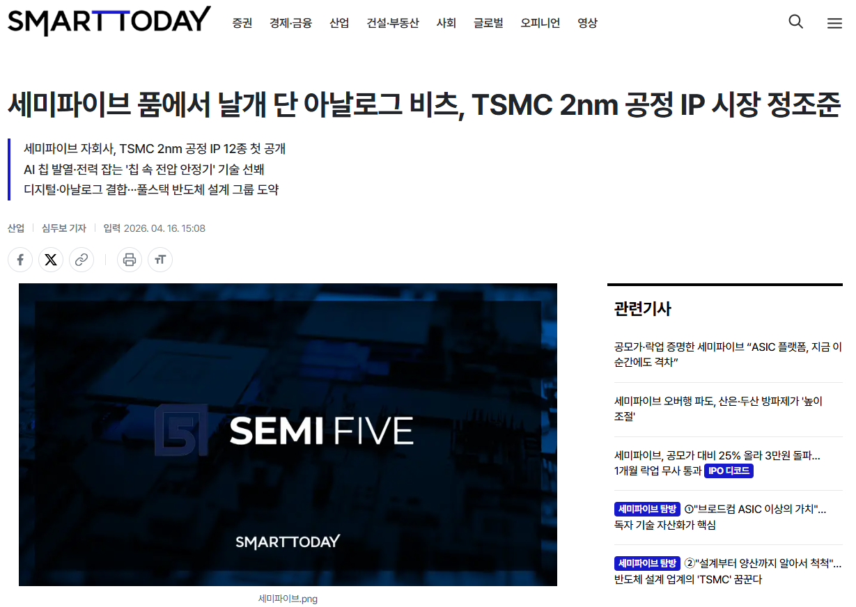 세미파이브 품에서 날개 단 아날로그 비츠