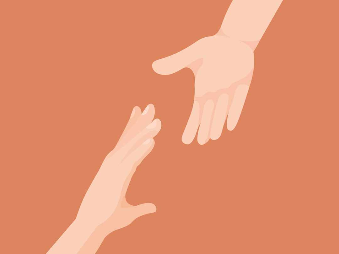 손을 잡는 일러스트 무료 이미지 다운로드
