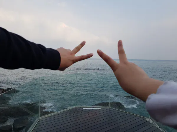 부산 광안리 바다