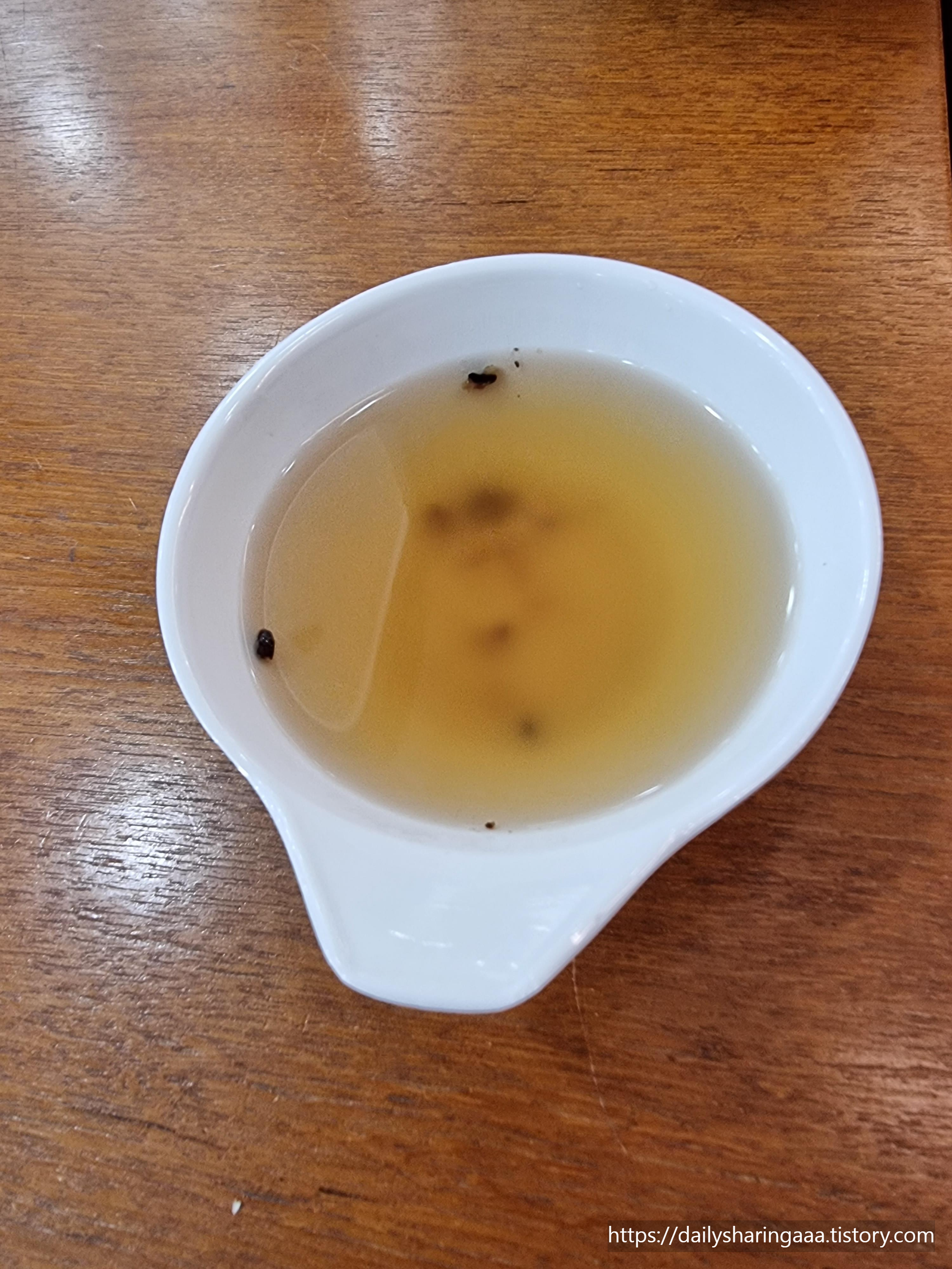 인천_서구_원창동_모다아울렛_북창동순두부_숭늉1