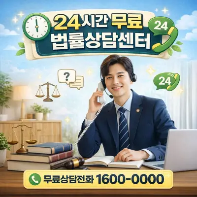 24시간 무료 법률상담센터 이용방법 총정리