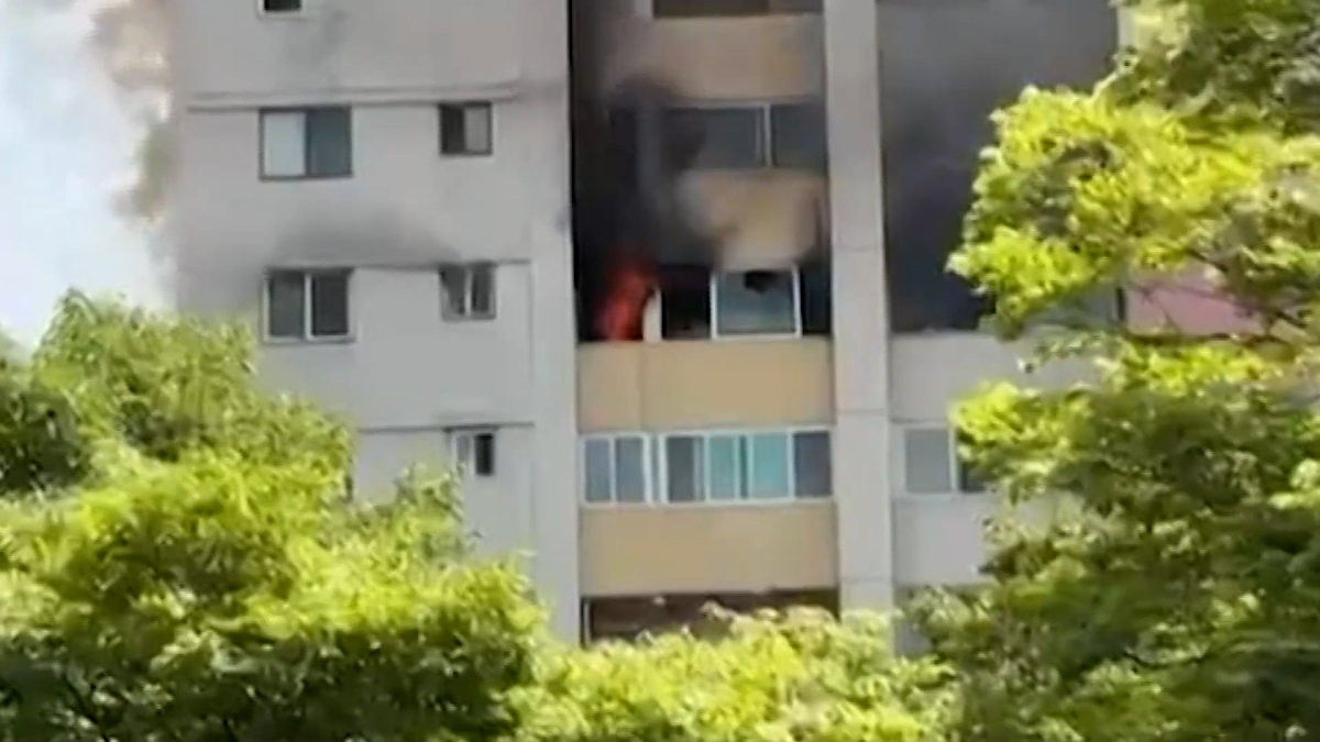 목동 아파트 화재 발생