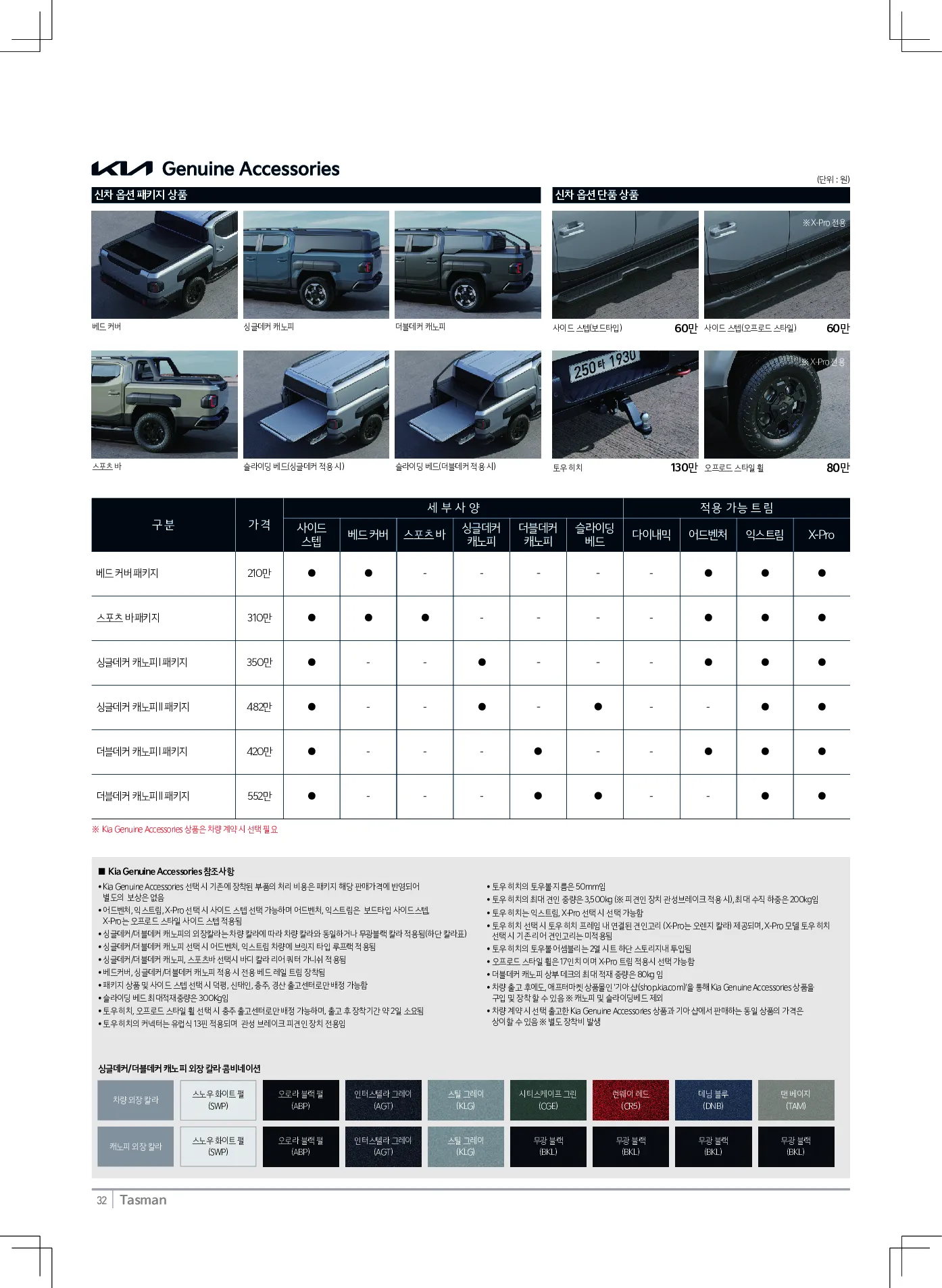 기아 타스만 이미지