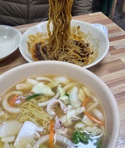 짜장면-우동