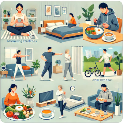 한국인 건강 습관 총정리 이미지