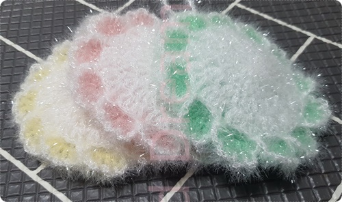 해바라기 평면수세미