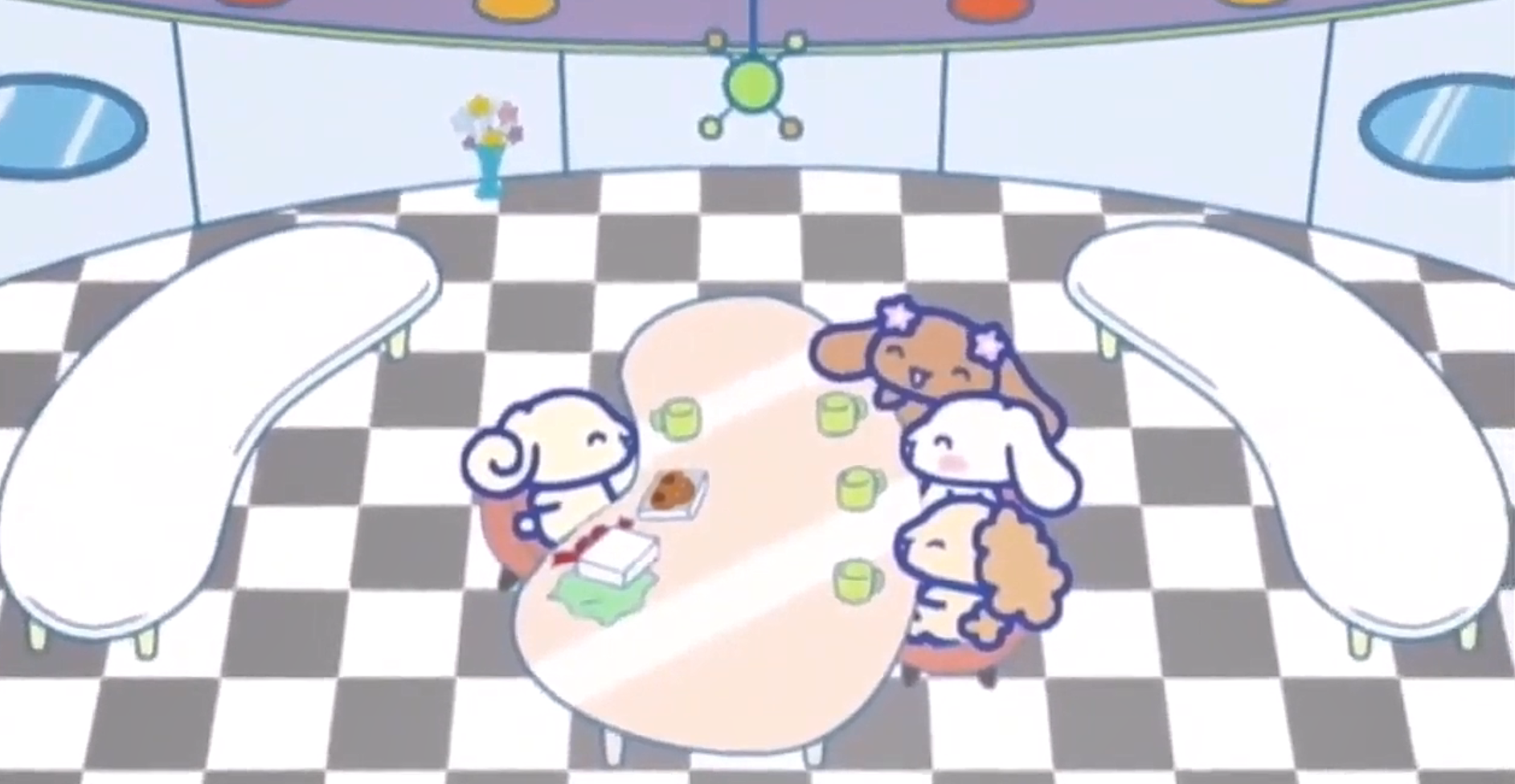 다양한 시나모롤 색칠공부