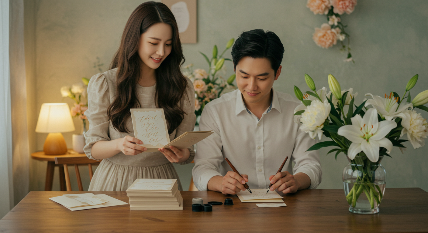 주례 없는 결혼식 멘트