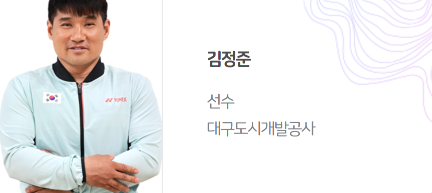 2024 파리 패럴림픽 대회 장애인 배드민턴 한국 선수단 명단 (최정만 유수영 정재군 김정준 신경환 권현아 정겨울)