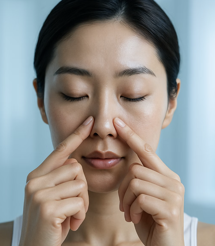 막힌 숨길을 여는 응급 지압법