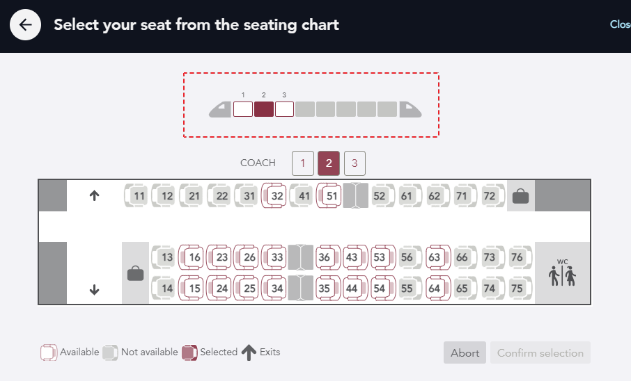 떼제베 정방향 역방향