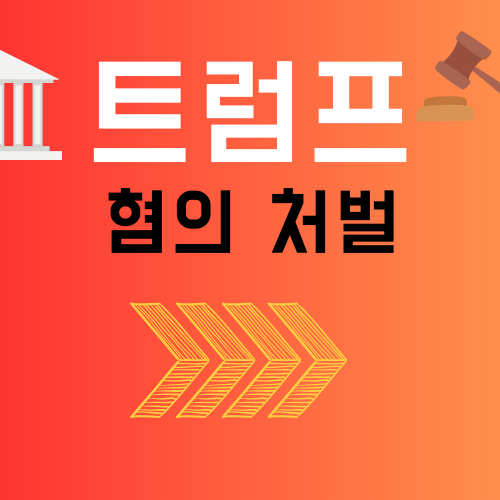 트럼프 혐의 처벌