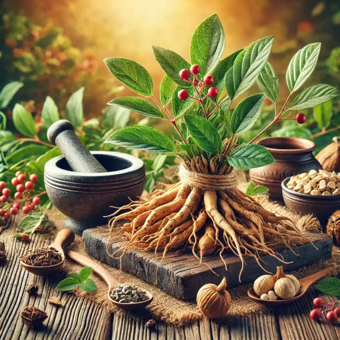 약초와 정신 건강 관련 사진