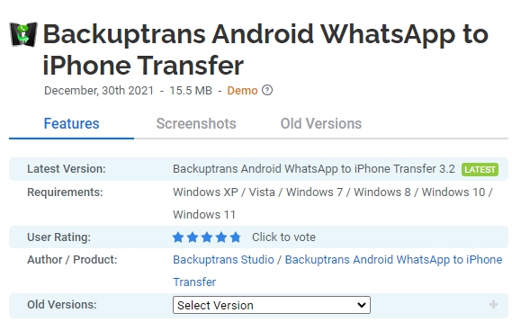 Backuptrans-Android-WhatsApp-to-iPhone-Transfer