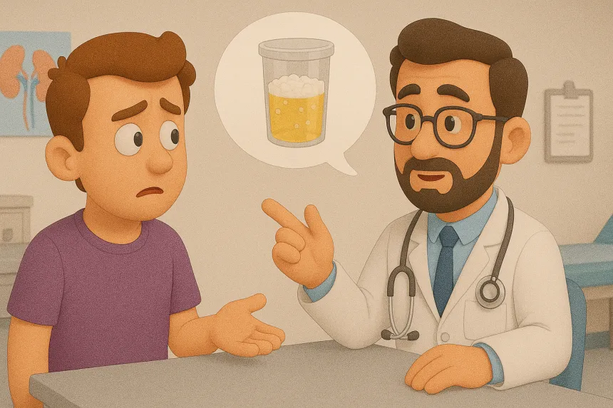 소변에 거품이 나는 이유