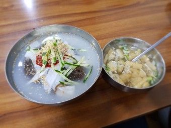 열무냉면