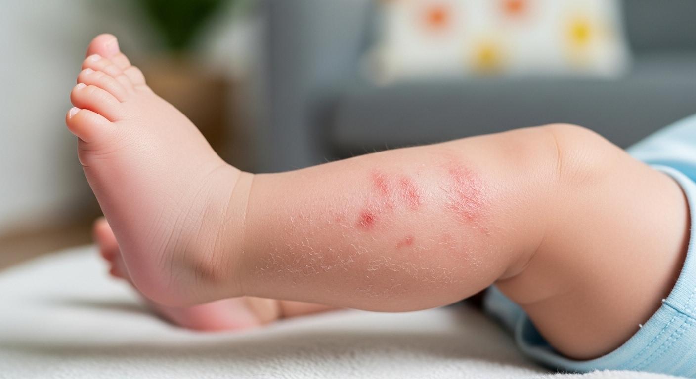 아기 피부 건조 가려움