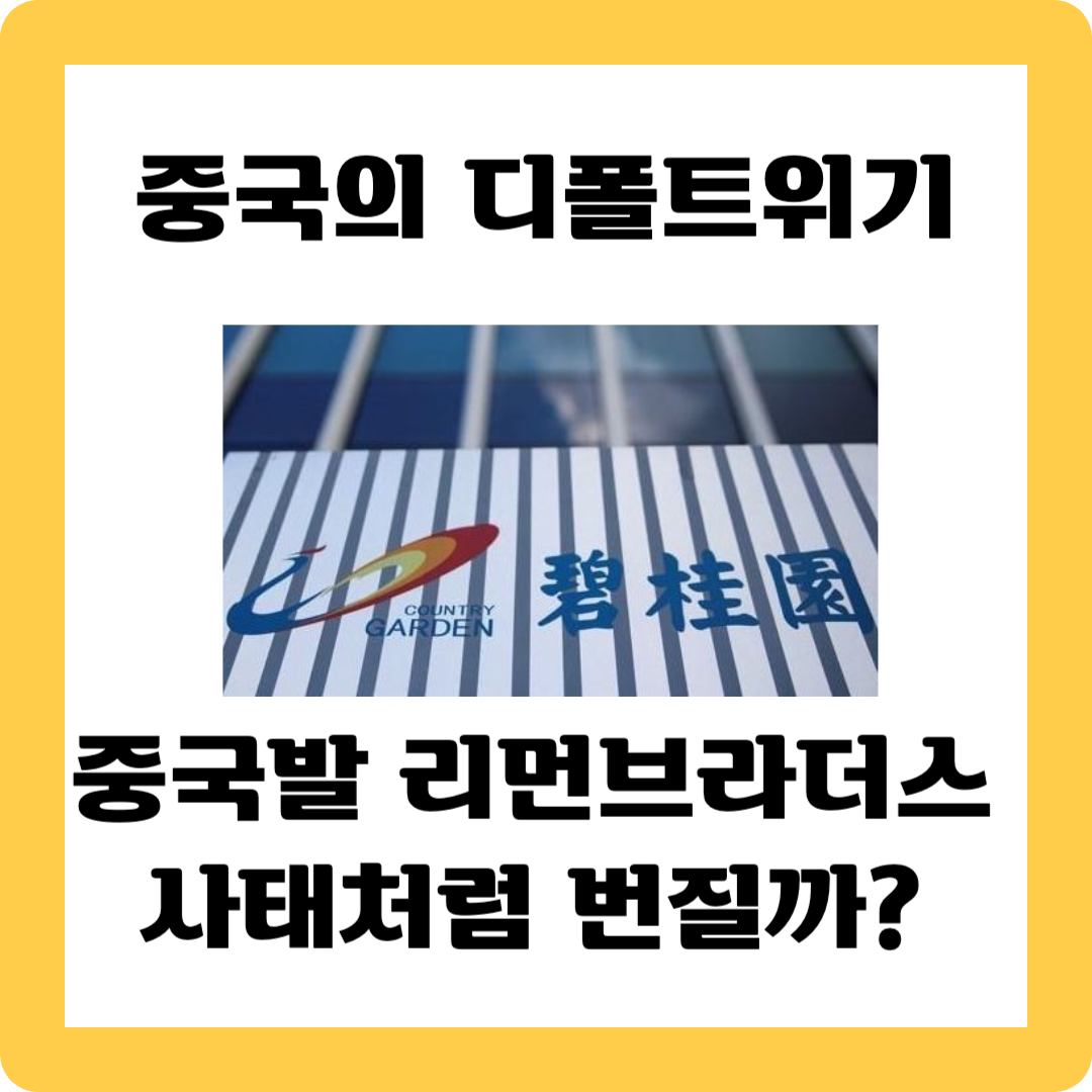 중국 디폴트위기