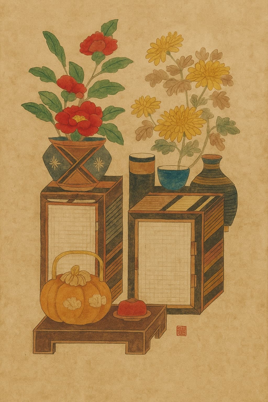 책거리 민화란 무엇인가? 학문과 출세를 기원한 조선의 지식 그림