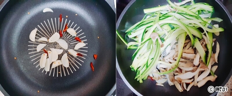 주키니-요리-파스타-만들기-다이어트-레시피