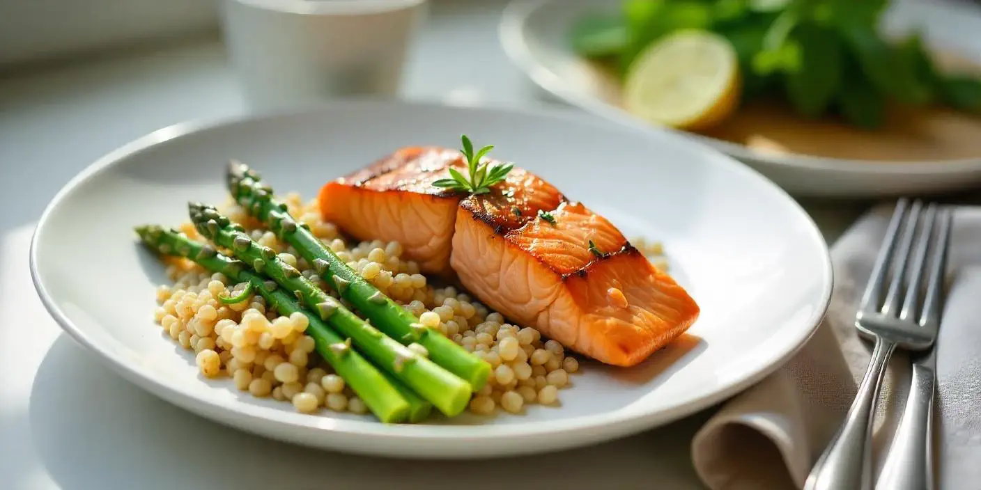 건강한 균형 잡힌 디톡스 식단