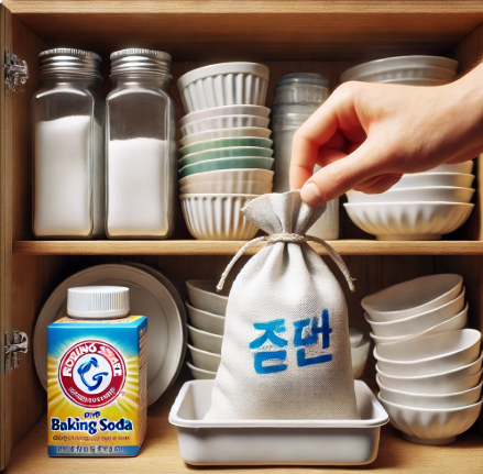 그릇에 밴 음식 냄새 제거 방법