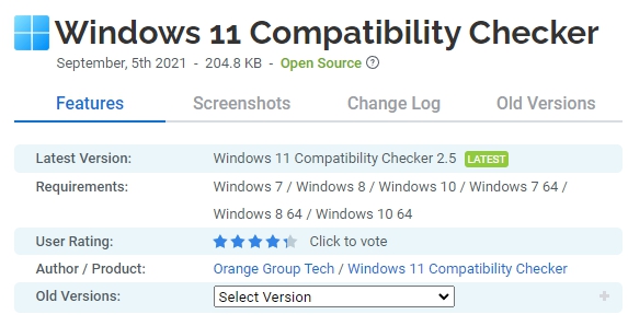Windows-11-Compatibility-Checker