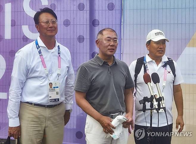 정의선 양궁협회장 프로필 파리올림픽 금메달