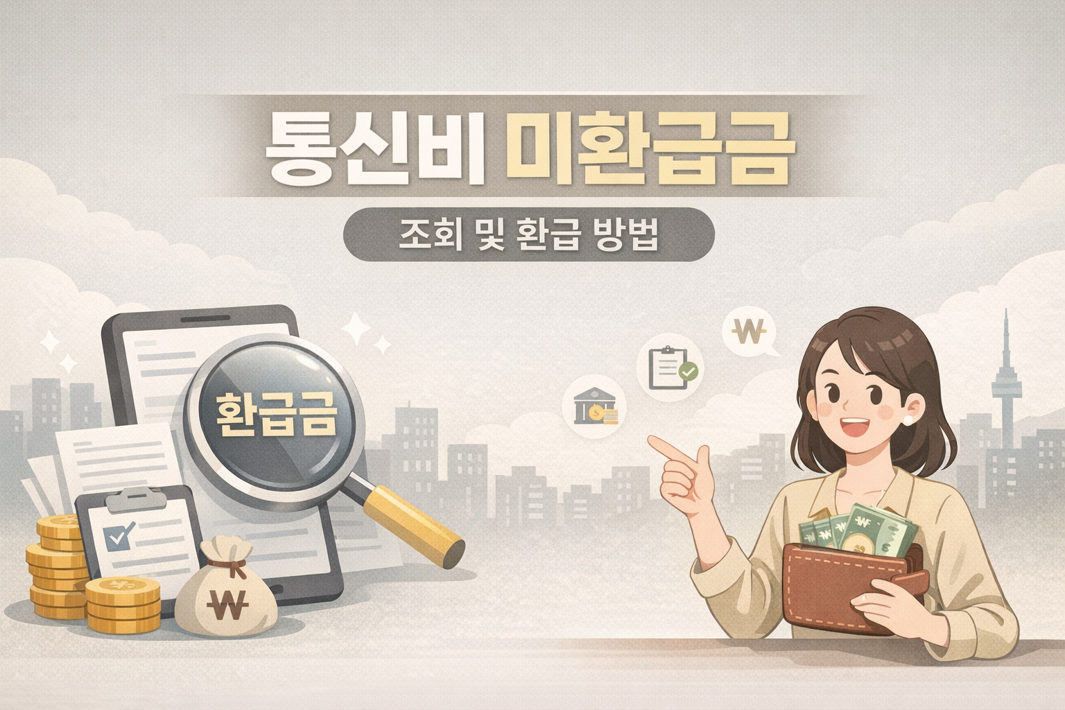 통신비 미환급금 조회 방법 총정리