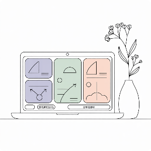 노트북 화면 분할 단축키 이미지