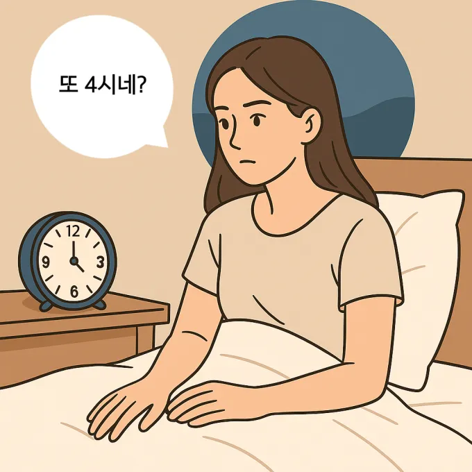 새벽에 깨는 이유