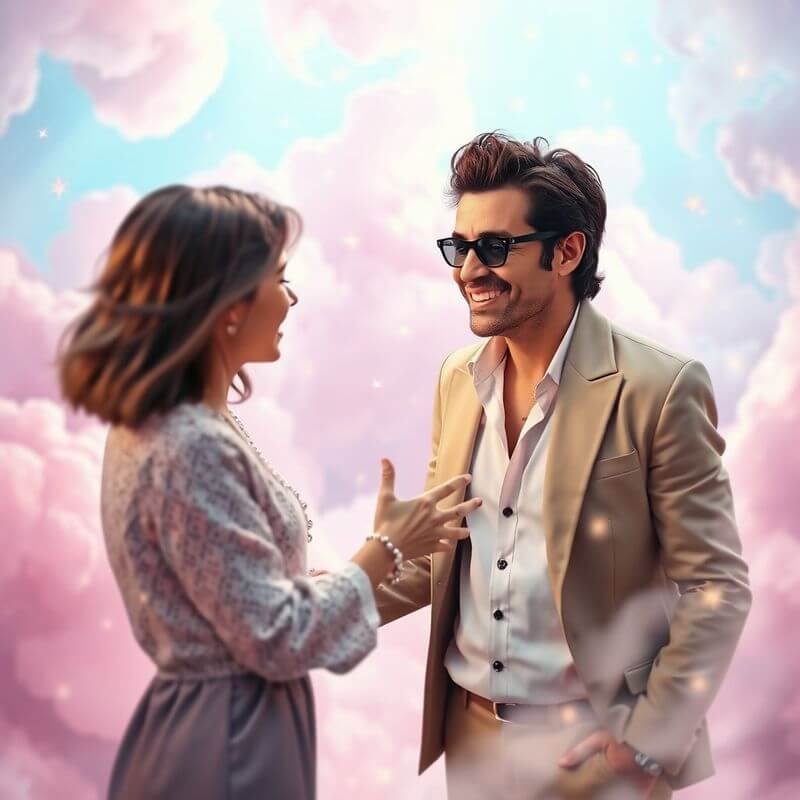 꿈에서 연예인을 만나는 것