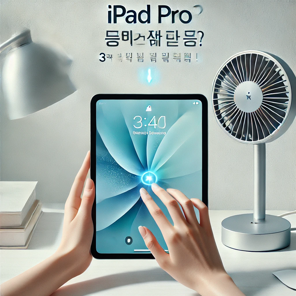 iPad Pro 발열 심해짐? 3초 만에 해결하는 법!