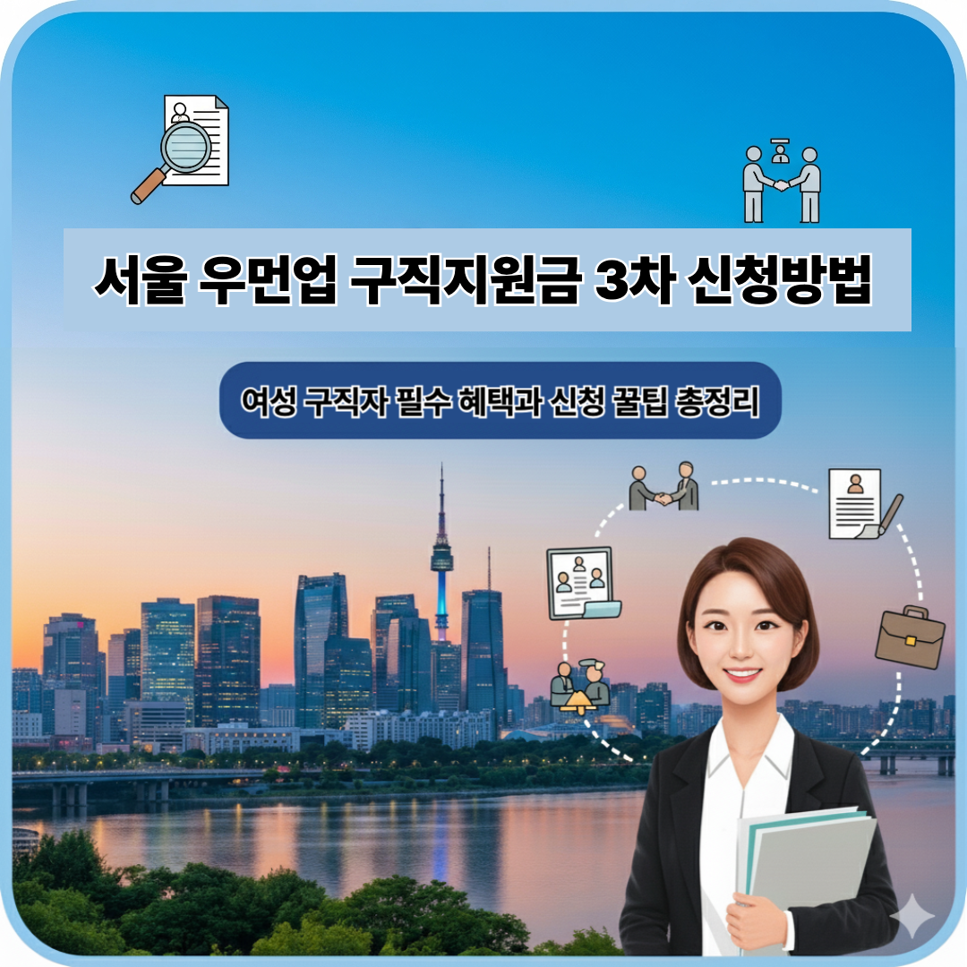 서울 우먼업 구직지원금