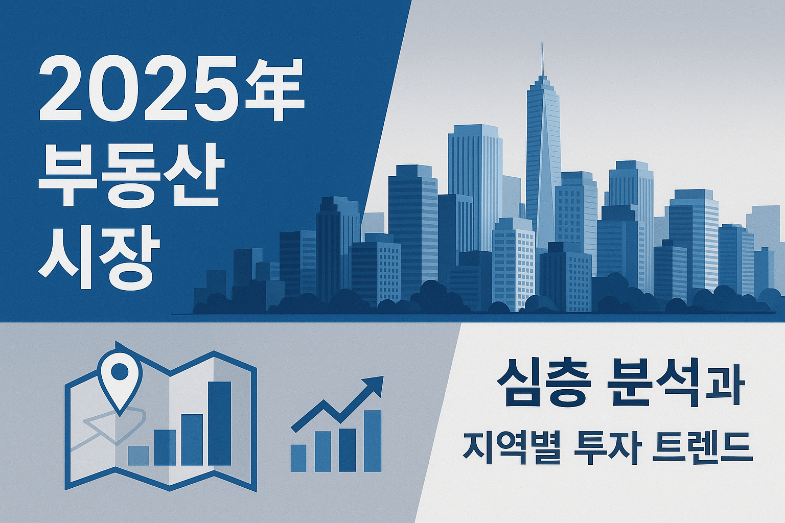 "2025 부동산, 지역별 흐름 속 투자 기회를 포착하라"