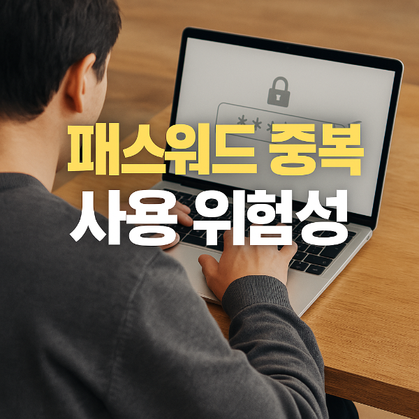 패스워드 중복 사용 위험성 썸네일