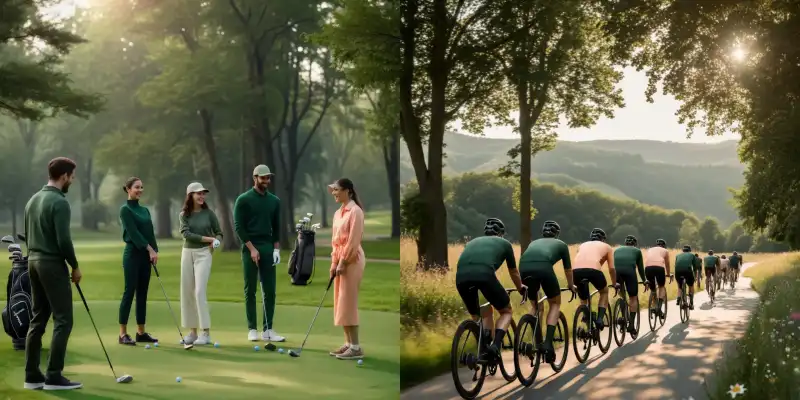 초보자를 위한 유산소 운동 가이드: 등산, 자전거, 파크골프