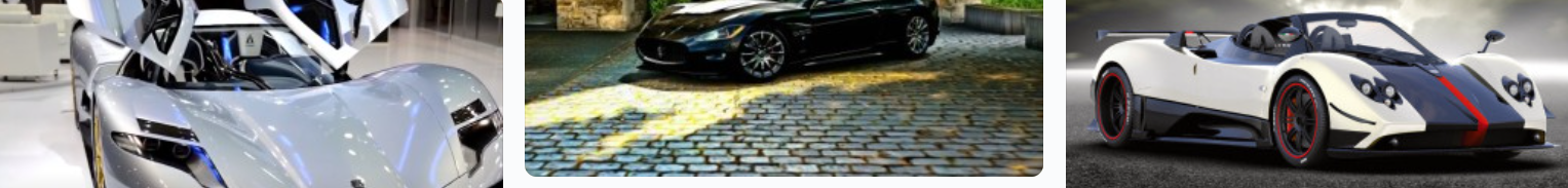 멋진 자동차 모습들