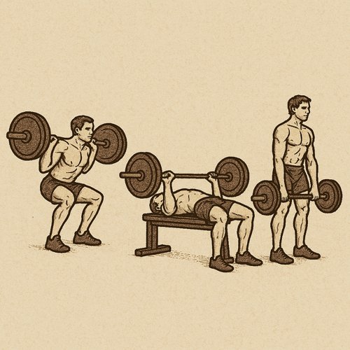 헬스 3대 운동 관련 이미지