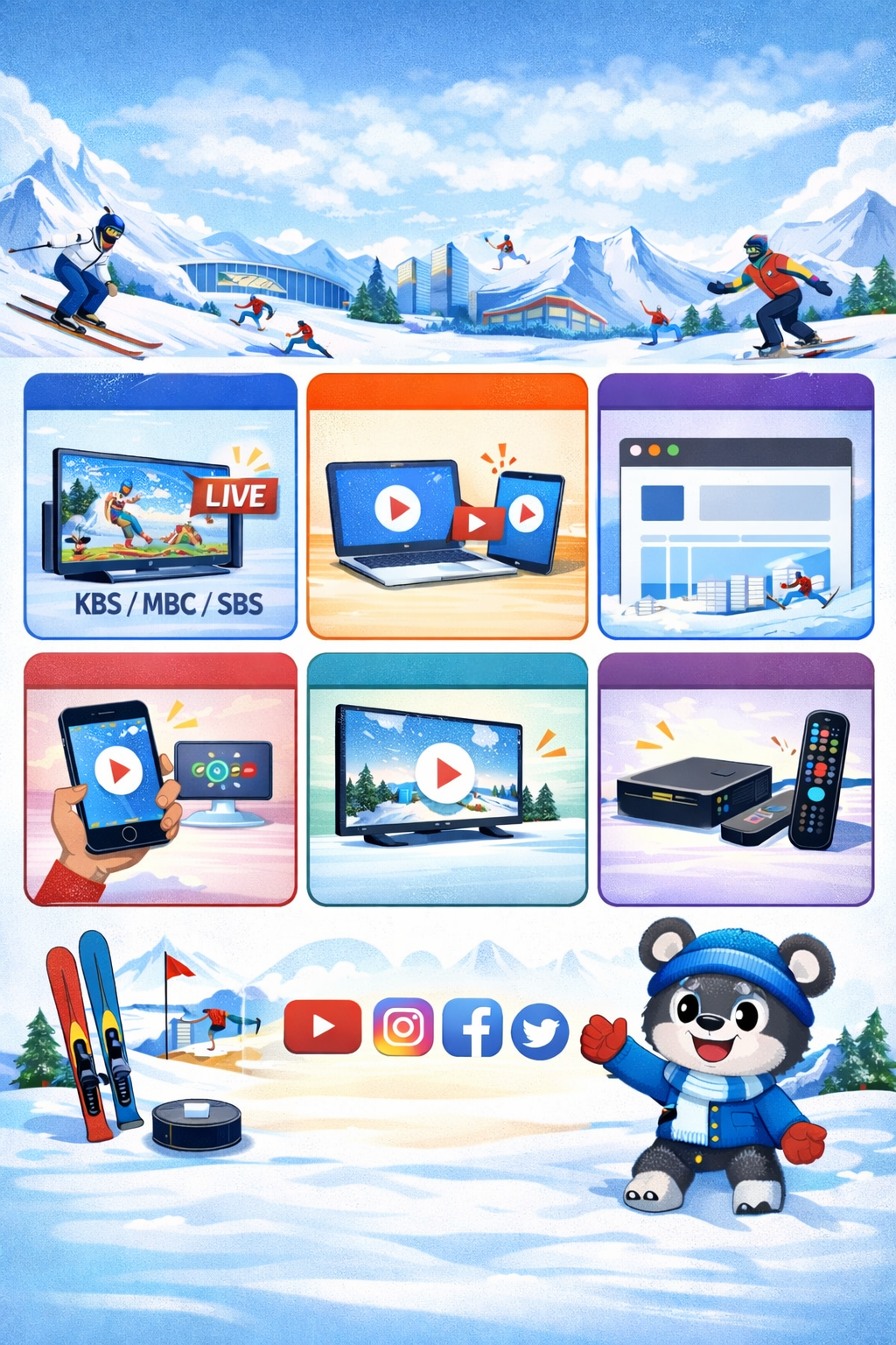 2026년 올림픽 실시간 중계