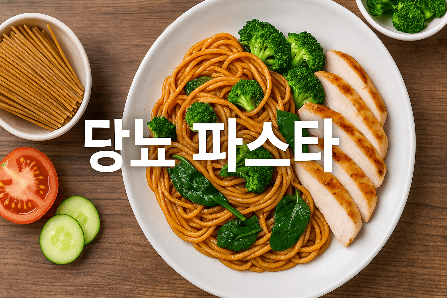 당뇨식단-저GI파스타-혈당관리식사-당지수낮은음식-건강파스타-통밀파스타-당뇨식이요법-당뇨환자식단