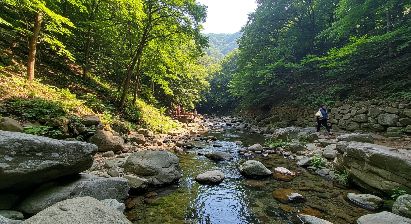우이동 계곡